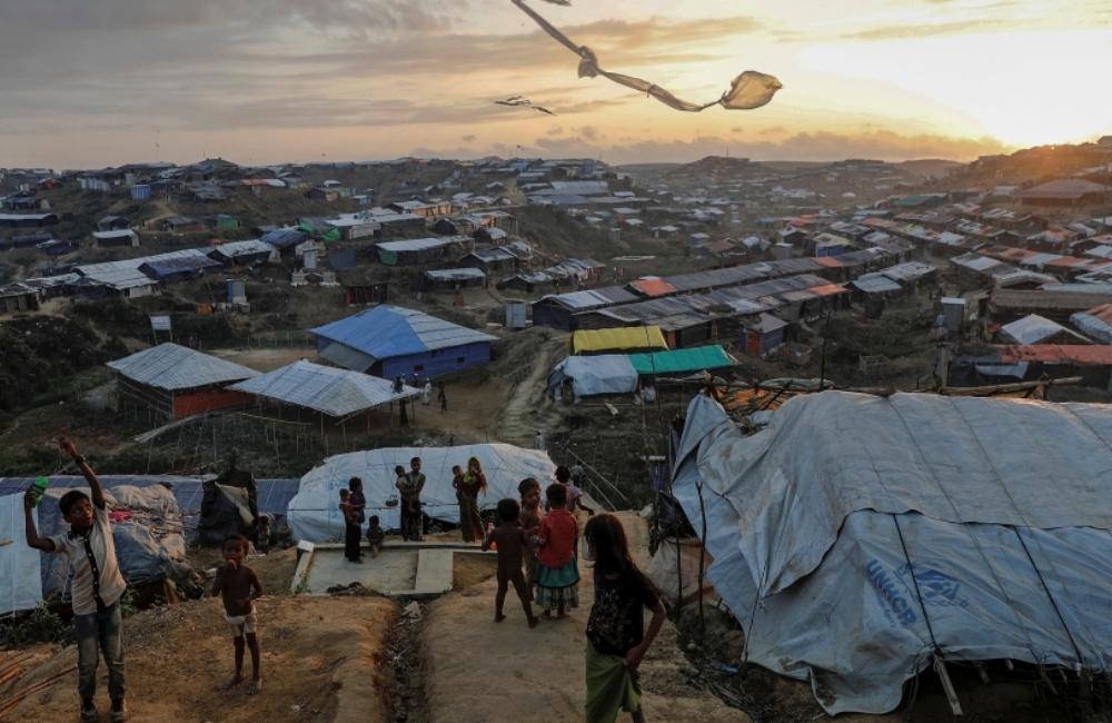 Rohingya refugee camp, Cox's Bazar, Bangladesh.