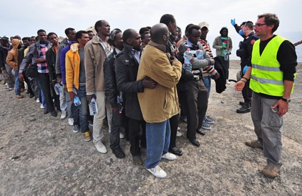 African refugees in Europe